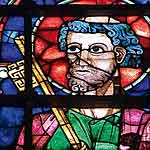 Stained-glass windows of the choir, Saint Peter