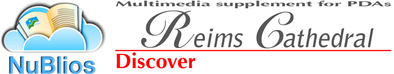 cathédrale de Reims - vitrail du champagne